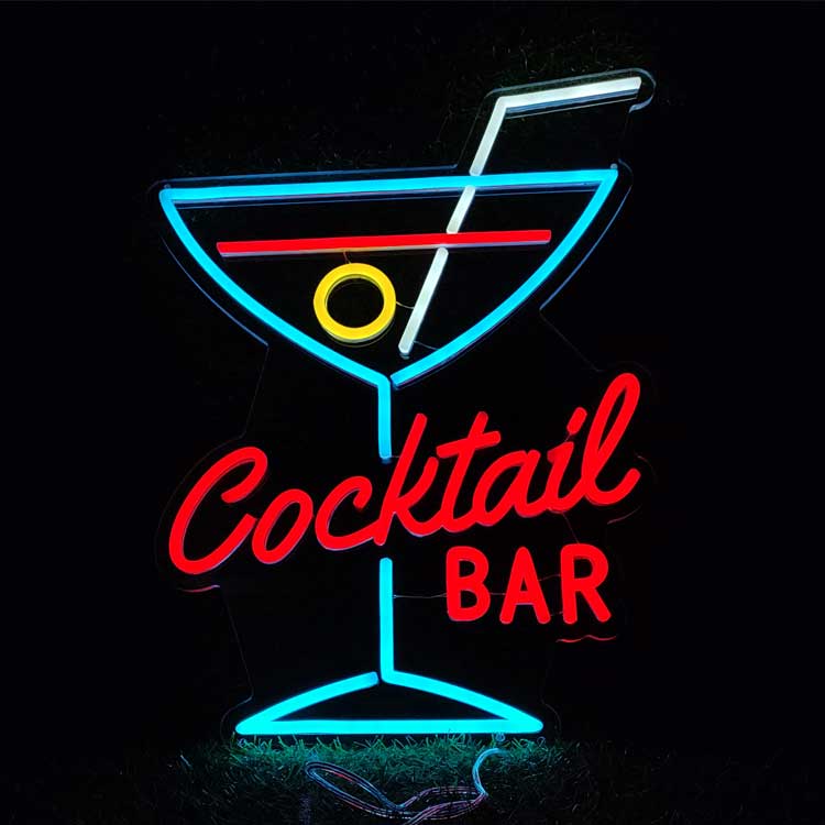 cocktails neon