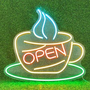 neon open sign